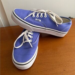 Vans off the Wall Purple Canvas Sneakers